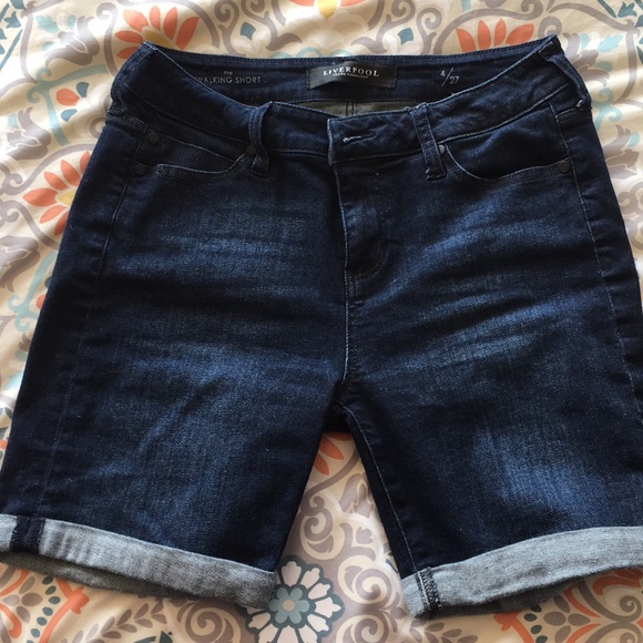 liverpool jean shorts